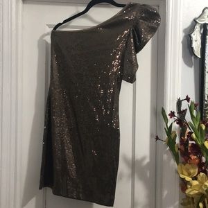 Voxx New York one shoulder Dress